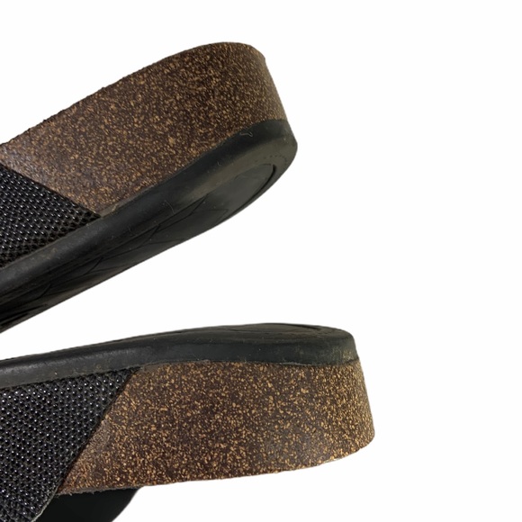 Circus by Sam Edelman Black Slide On Sandal Sz 8 - Picture 4 of 7